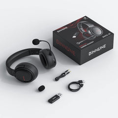 Binnune-BW02-BT Wireless Gaming Headset with Microphone