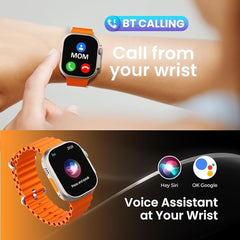 T800 Ultra Smartwatch: Big Display, Bluetooth Calling & Fitness Features