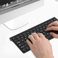 Seenda Slim Rechargeable Wireless Keyboard & Mouse Combo with Numeric Keypad