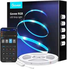 Govee H163A 16.4ft Bluetooth RGB LED Strip Lights - Perfect for Home Decor and Parties