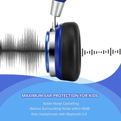 PROHEAR 010 Kids Bluetooth Active Noise Cancelling Headphones