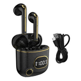 X25 TWS Wireless Headphones Smart Touch Control HiFi Stereo LED Display