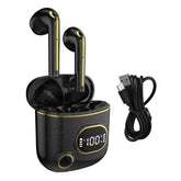 X25 TWS Wireless Headphones Smart Touch Control HiFi Stereo LED Display