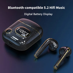 X25 TWS Wireless Headphones Smart Touch Control HiFi Stereo LED Display