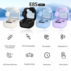 E8S MINI TWS Bluetooth Wireless Earbuds