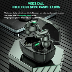 F1 TWS Wireless Earphone Sports Earbuds Touch Control Waterproof Noise Reduction