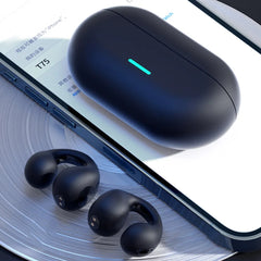 T75 Wireless Earbuds Ear-Clip Bluetooth Headphones earphone