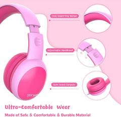 Gorsun-E61V Wired Headset Earphones for Children