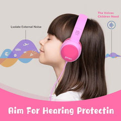 Gorsun-E61V Wired Headset Earphones for Children