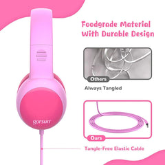 Gorsun-E61V Wired Headset Earphones for Children