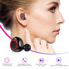 Y50 Wireless Bluetooth Headphones Hifi Stereo Noise.cancelling Earbuds