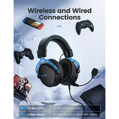 MPOW-MPOWAIR BH415A 2.4G Wireless Gaming Headset