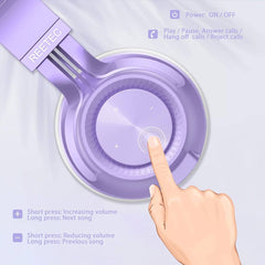 Reetec-BT-X9 Bluetooth V5.0 Wireless Headphones with Microphone