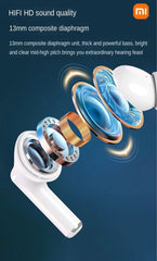 Xiaomi Bluetooth Earphone Earbuds Wireless Charging In-Ear Touch Control Headsets