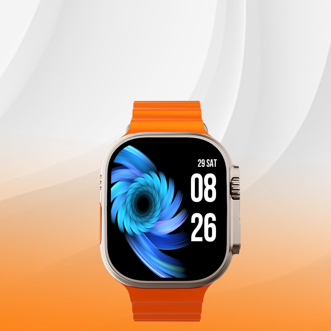 T800 Ultra Smartwatch: Big Display, Bluetooth Calling & Fitness Features