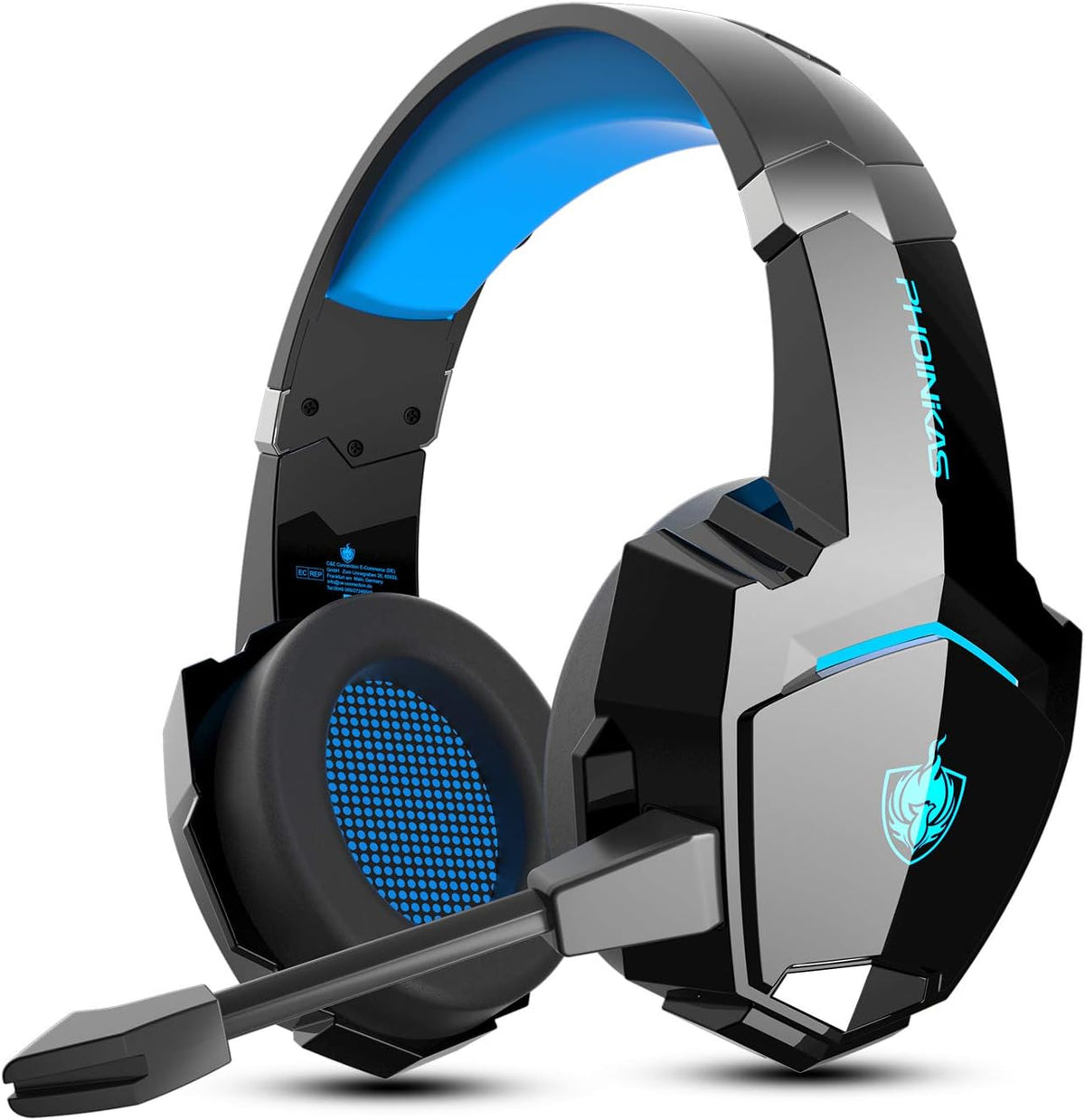 Pholnikas-G9000BT Wireless Gaming Headphones with 40H Playtime