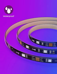 Govee H6127 RGBIC LED Strip Lights 16.4ft - Bluetooth Control with Music Sync & 64 Scene Modes