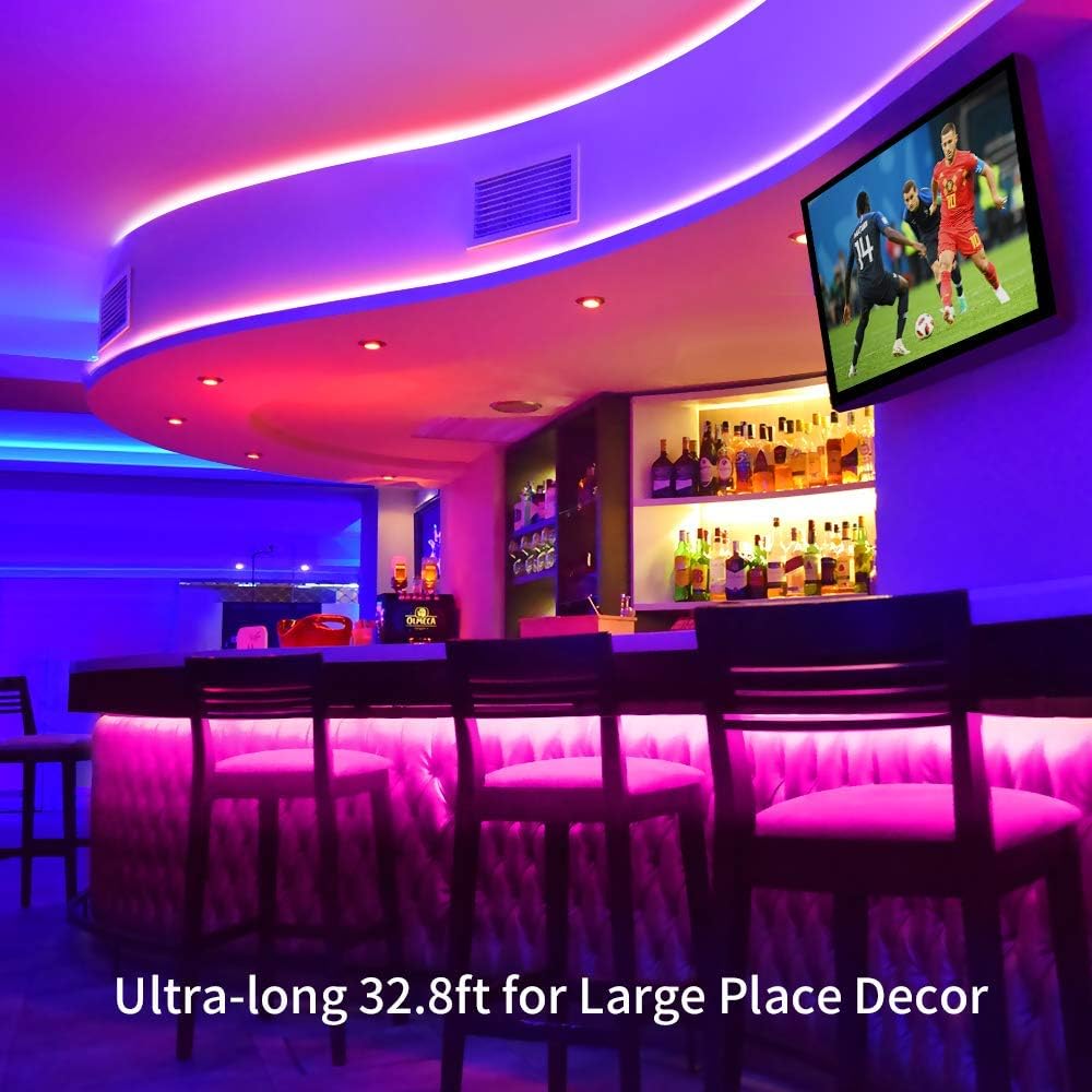 Govee H6189 LED Strip Lights with Remote Control & 20 Colors - DIY Color Changing Light Strip