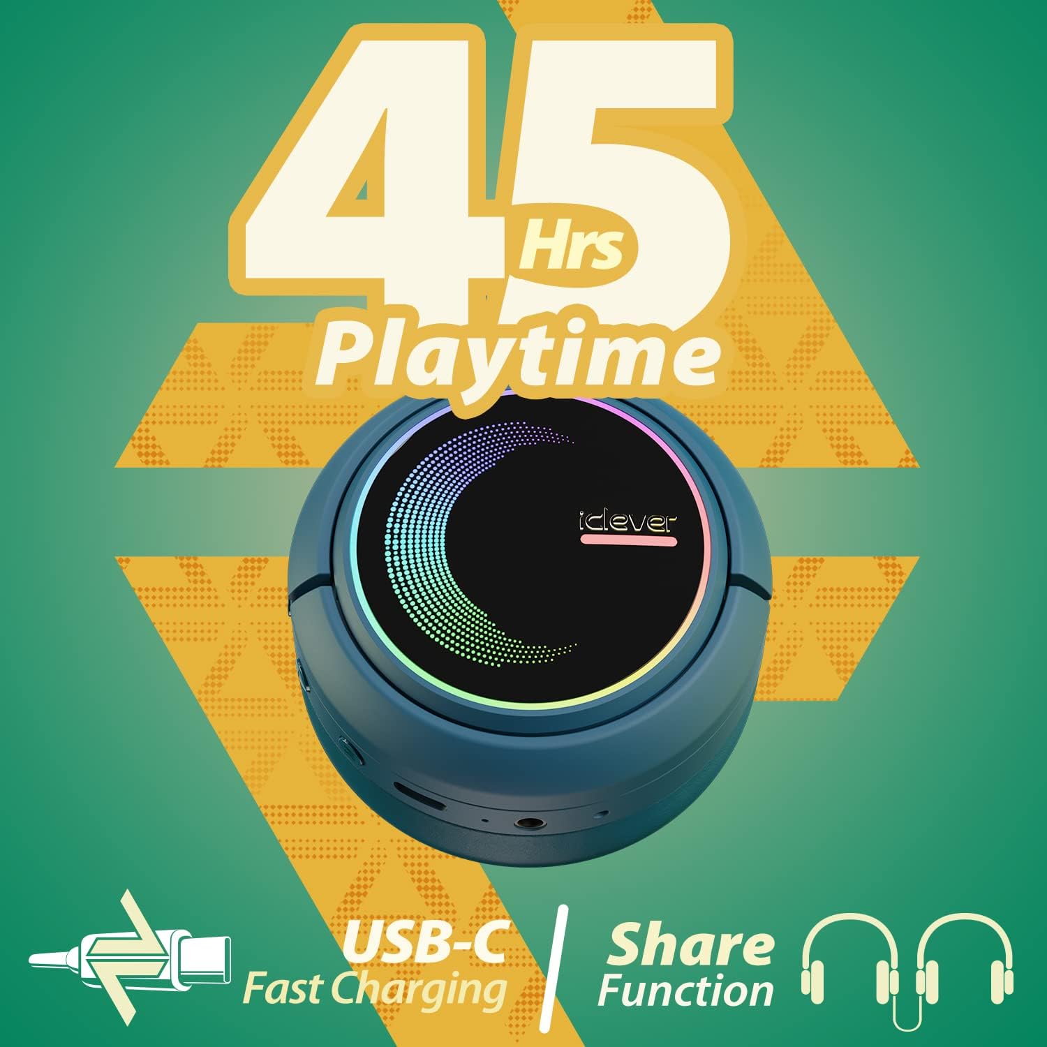 I-clever-BTH-15 Bluetooth Wireless Headphone