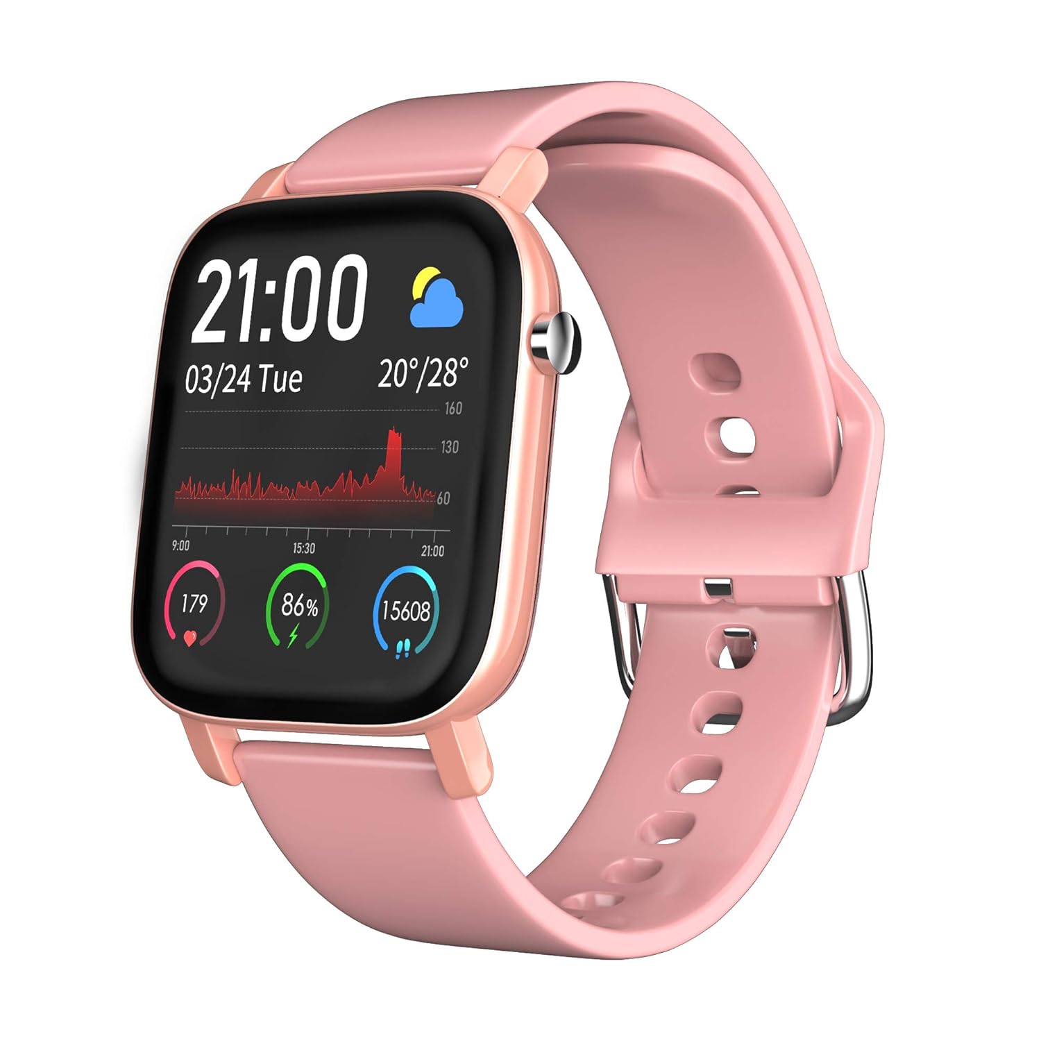 I7 Smart Watch Bluetooth Calling | Heart Rate Monitor | Step Count | Calorie Count