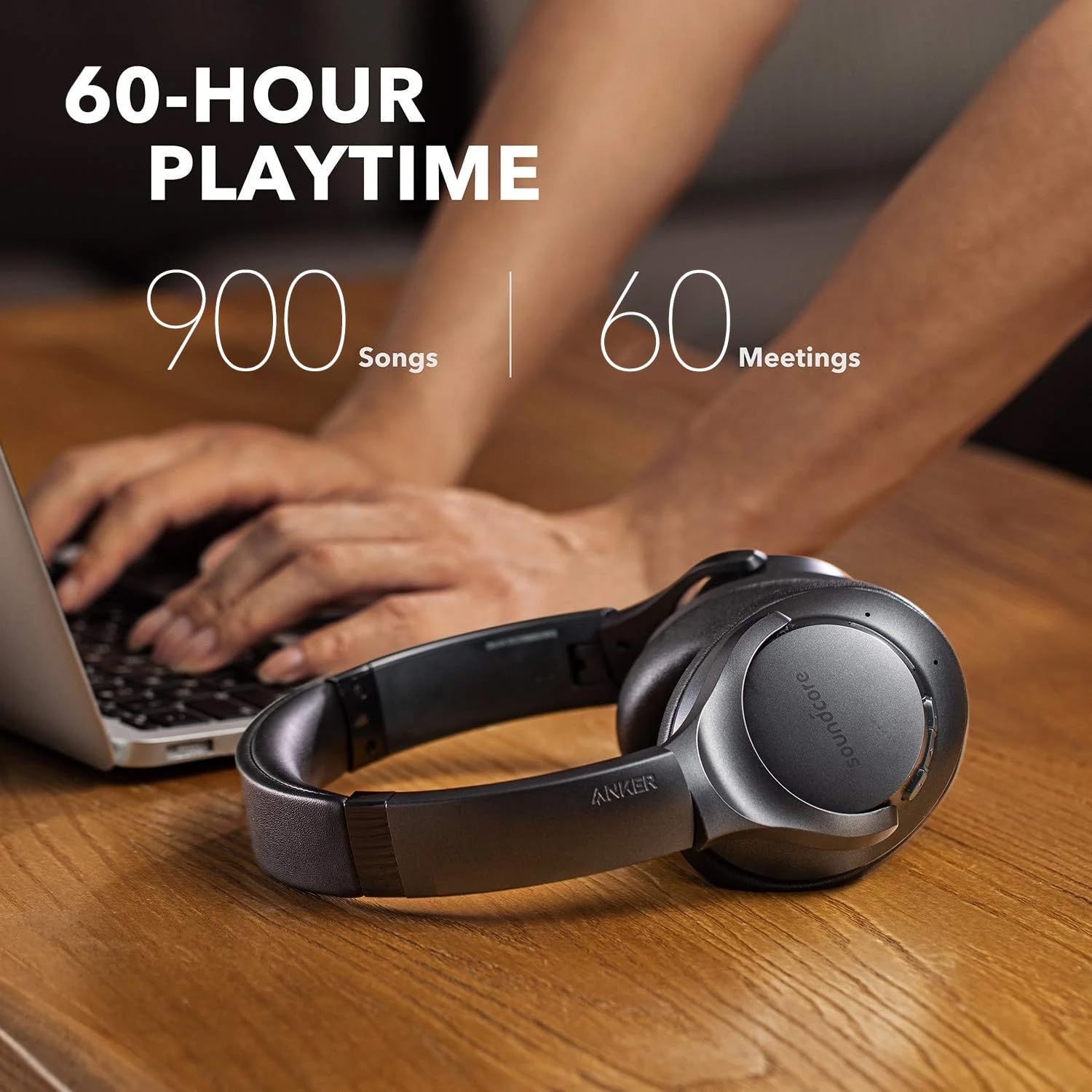 Sound core life-Q20 Hybrid Active Noise Cancelling Headphones