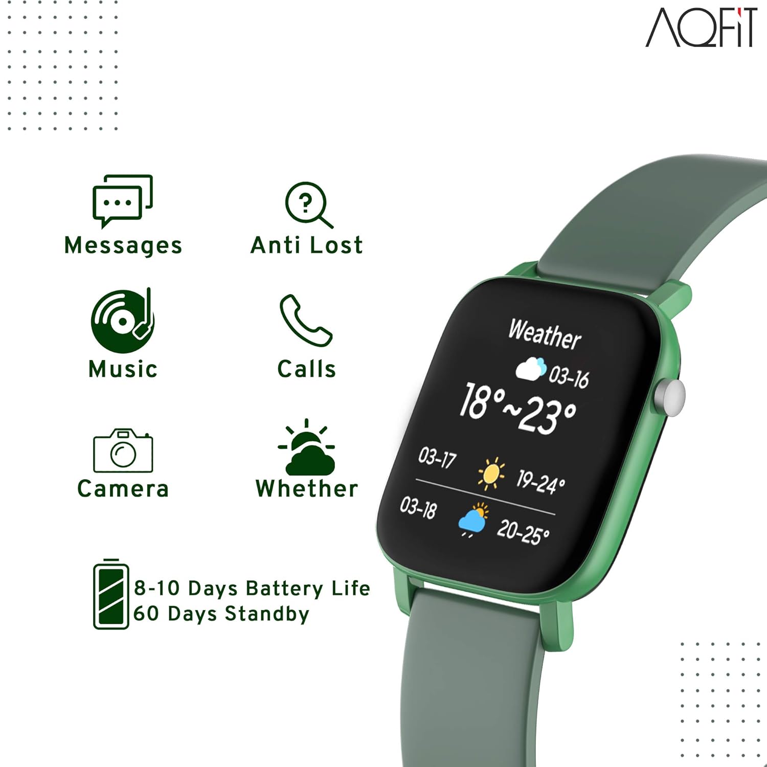 I7 Smart Watch Bluetooth Calling | Heart Rate Monitor | Step Count | Calorie Count