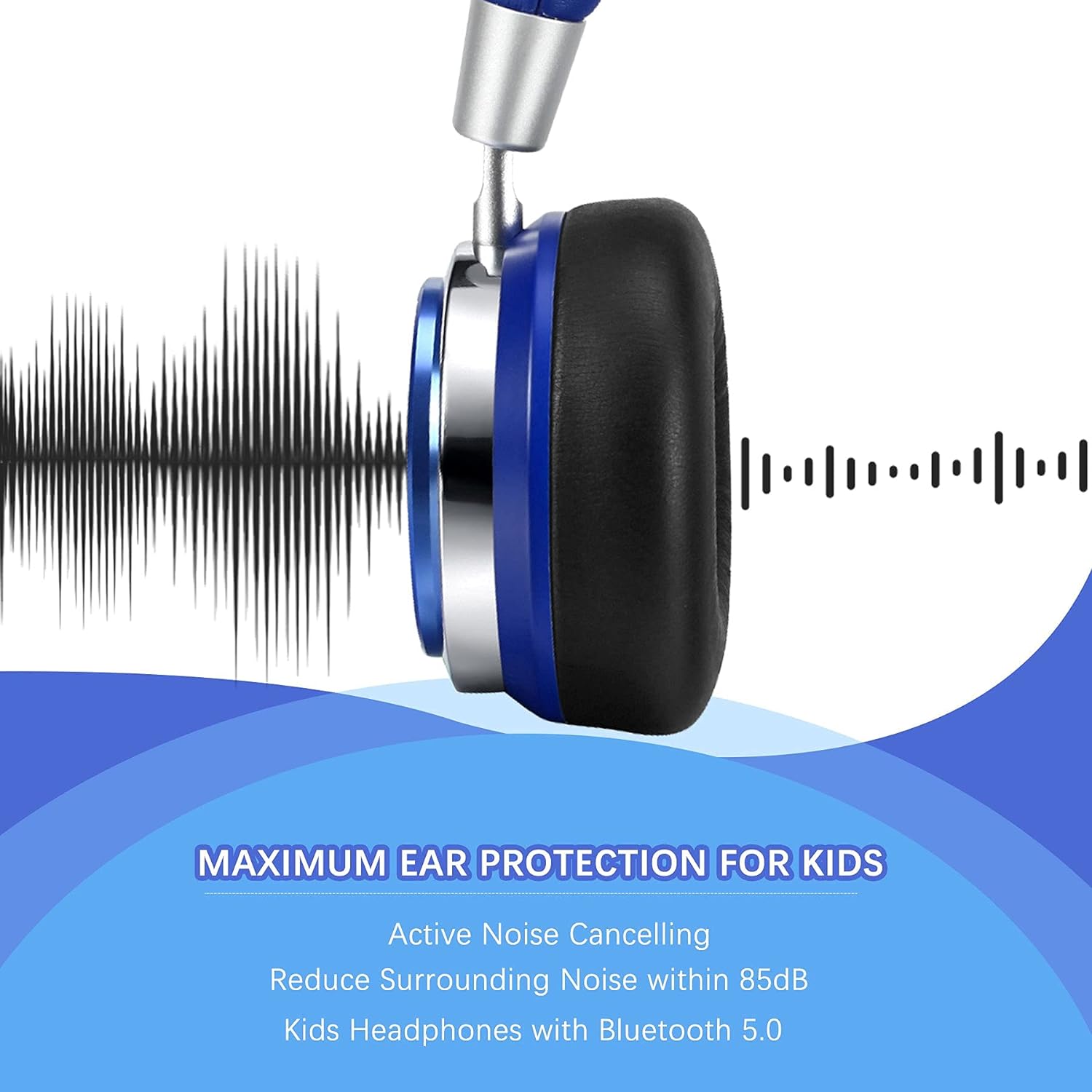 PROHEAR 010 Kids Bluetooth Active Noise Cancelling Headphones