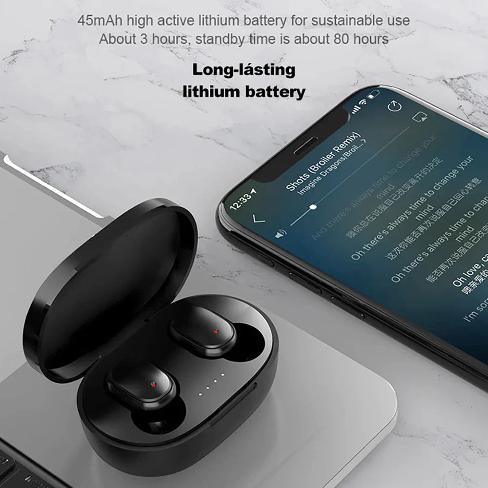 A6s Pro TWS Wireless Mini Earbuds