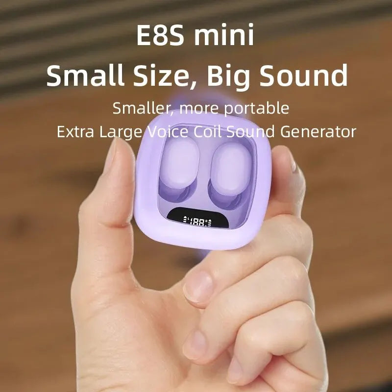 E8S MINI TWS Bluetooth Wireless Earbuds