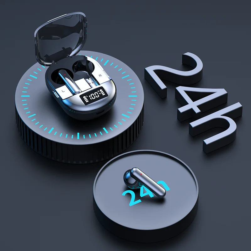 K40 Digital Display Bluetooth 5.3 Wireless Earbuds