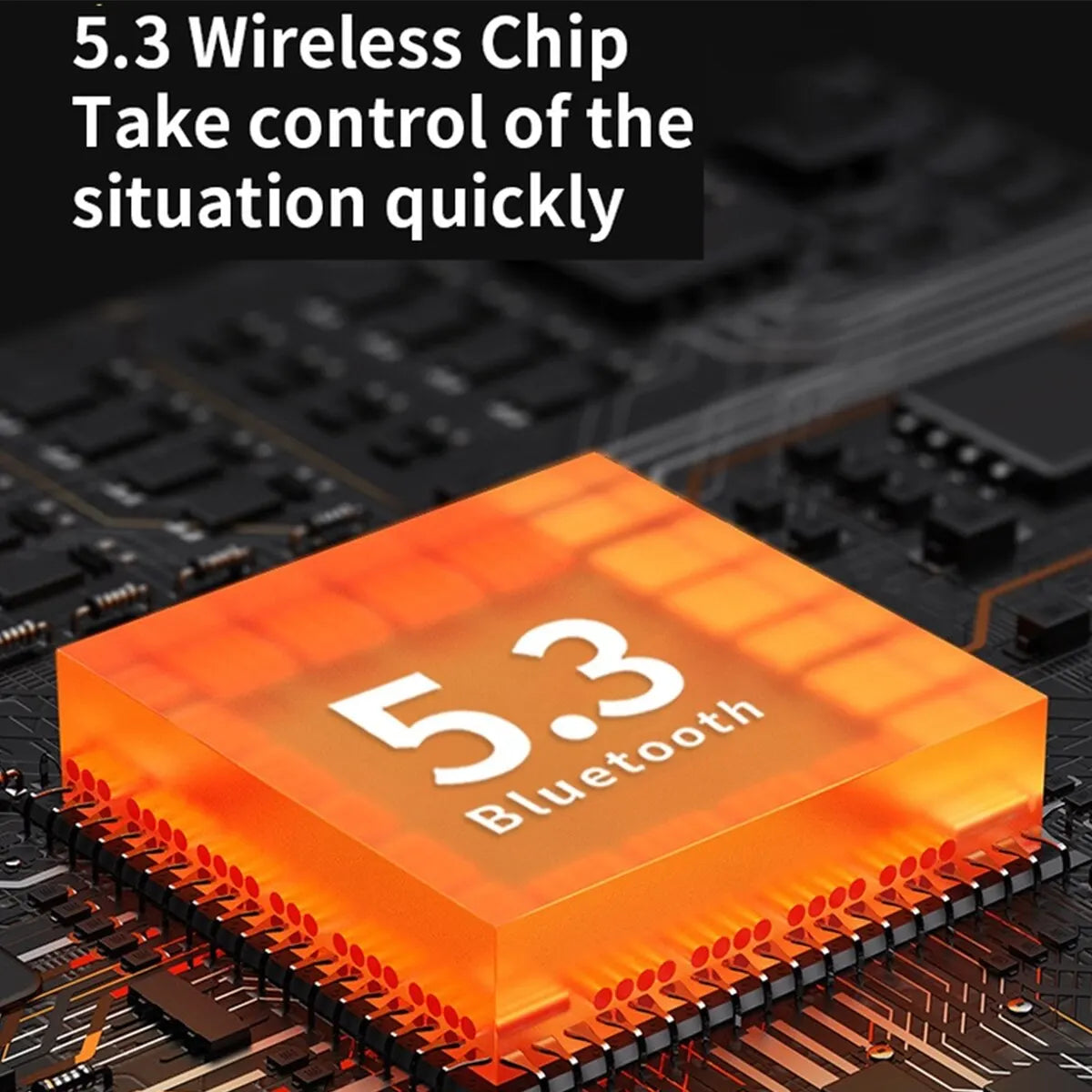 K60 Mirror TWS Wireless Smart Game Sports Earbuds