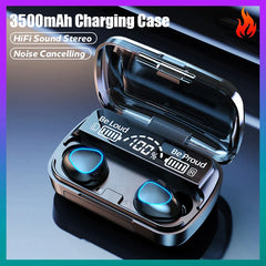 M10 TWS Bluetooth 5.1 9D Stereo Hifi Bass Music Sports Earbuds