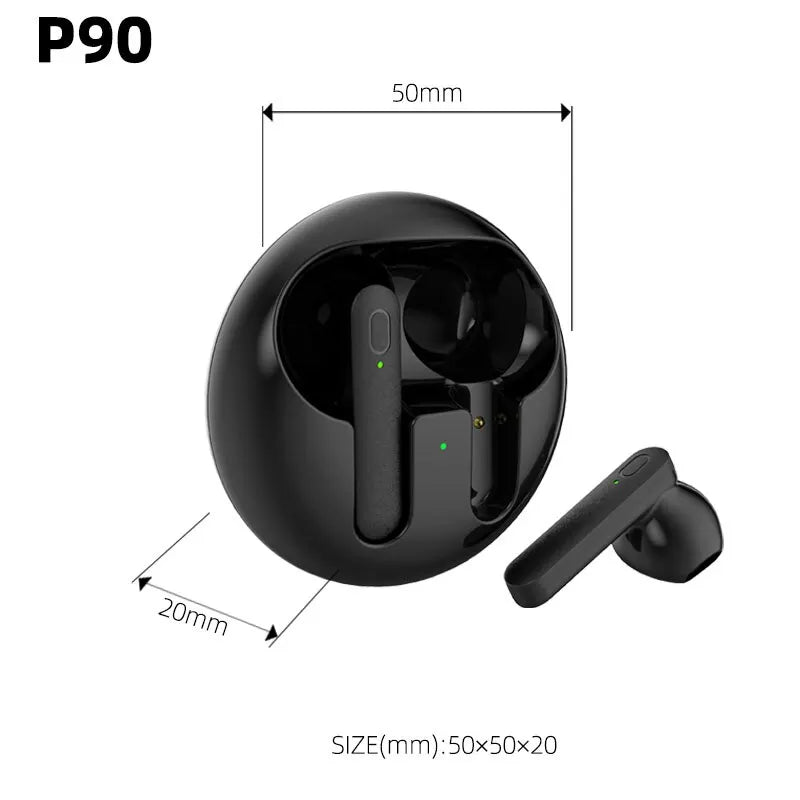 P90 TWS Bluetooth 5.3 Wireless Sports Headset