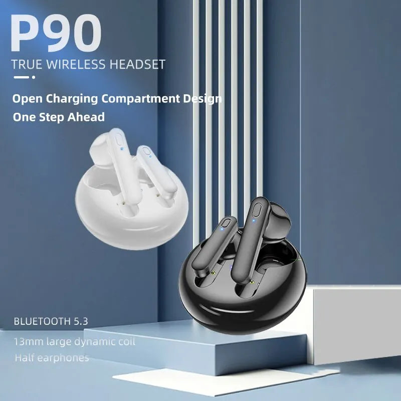 P90 TWS Bluetooth 5.3 Wireless Sports Headset