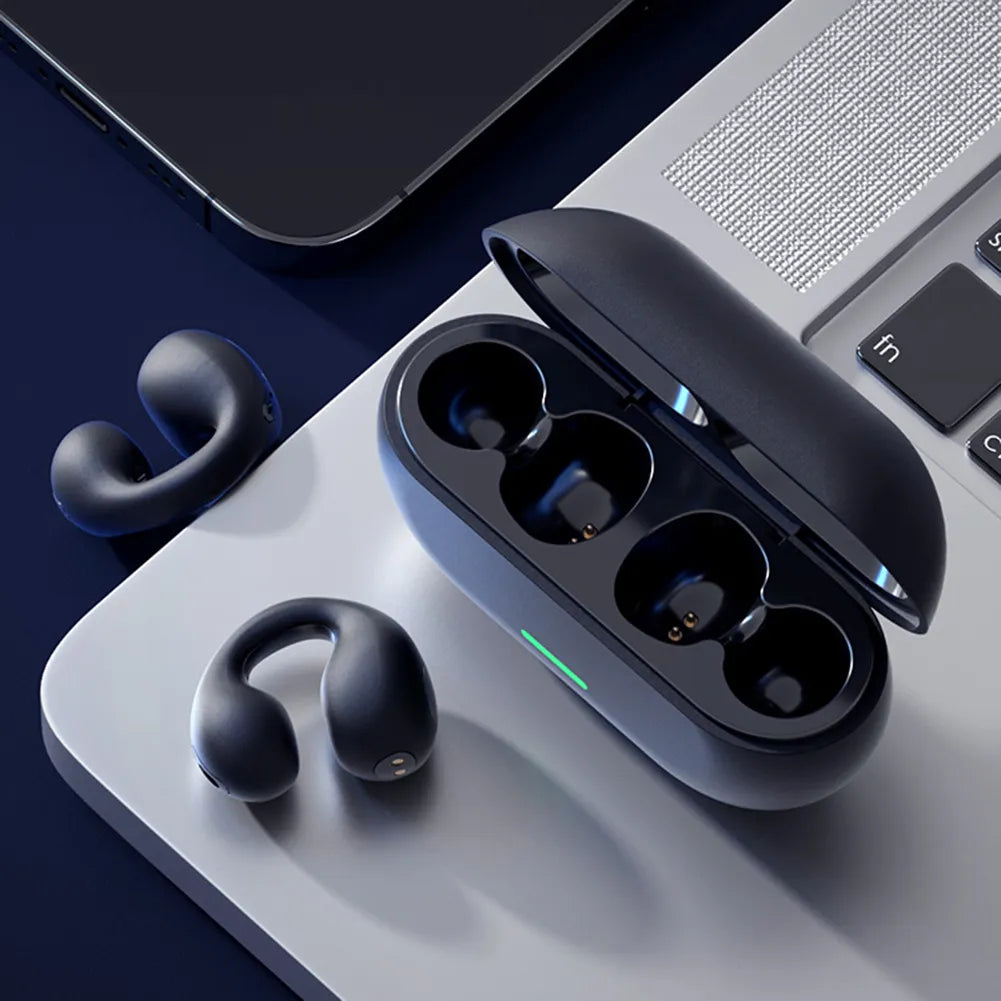 T75 Wireless Earbuds Ear-Clip Bluetooth Headphones earphone