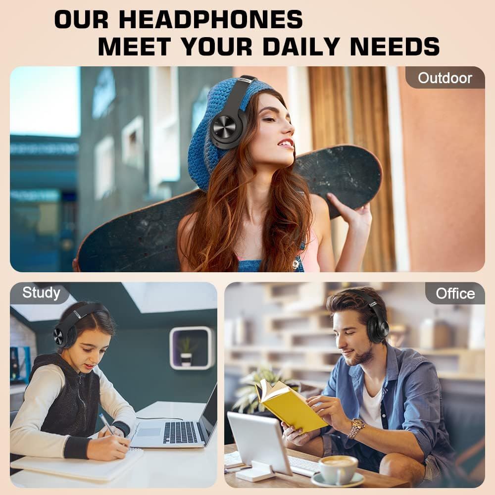 Super Bass Bluetooth Wireless Headphone over the Ear