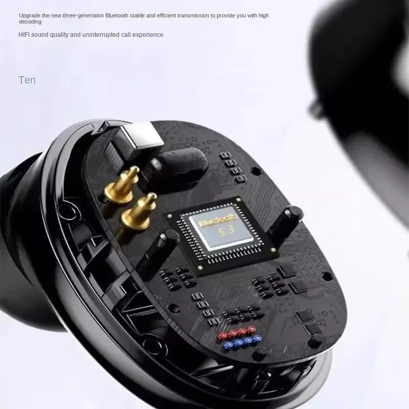T66 TWS Wireless Headphones 5.3 Bluetooth Earbuds Waterproof Earbuds