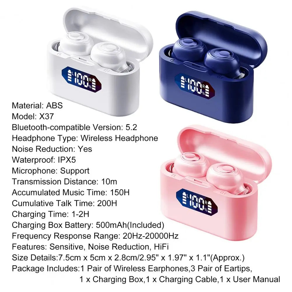 X37 Wireless Sports Earbuds