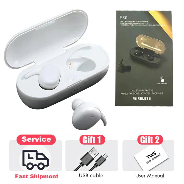 Y30 TWS Wireless Sports Earbuds