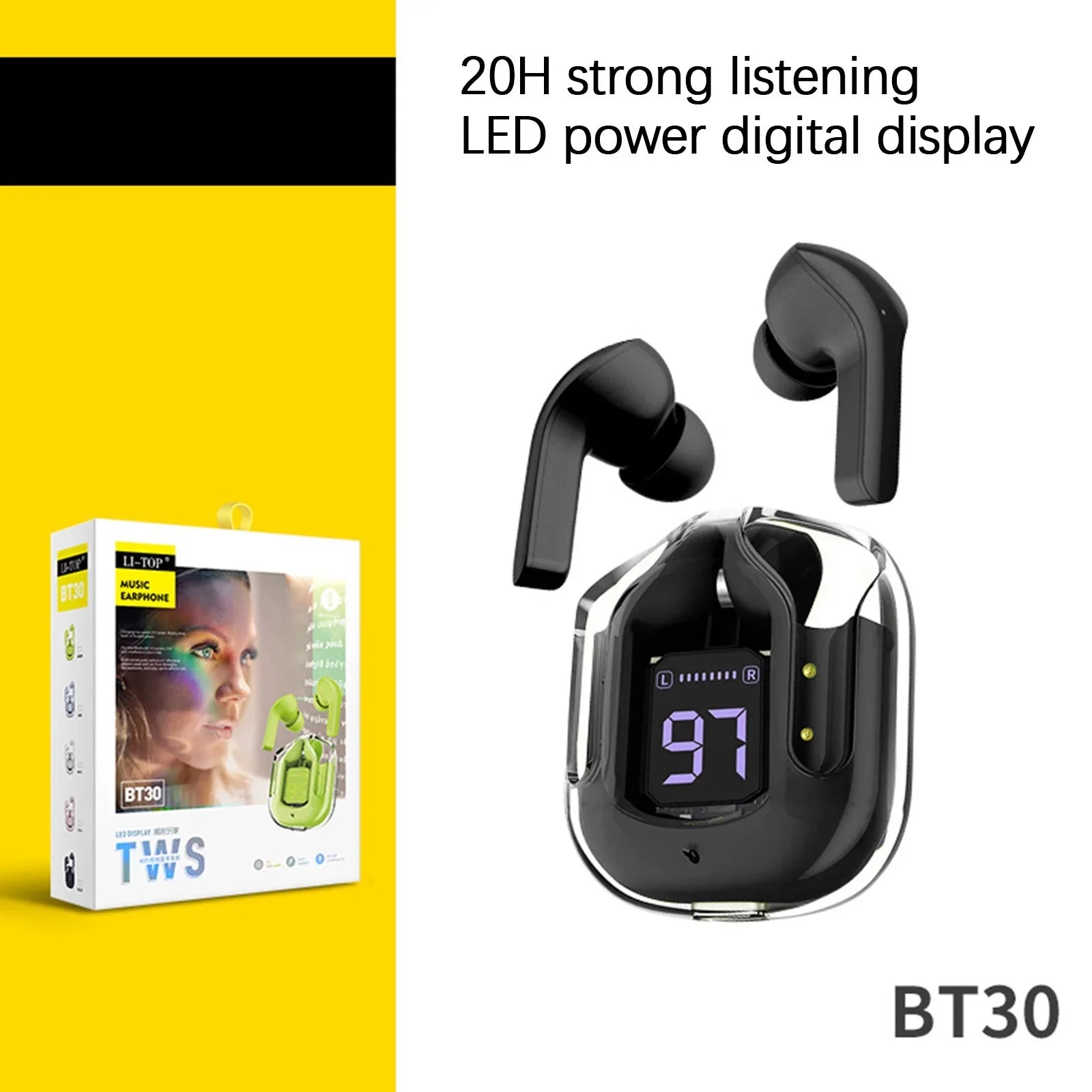 T6 Wireless Bluetooth Earbuds